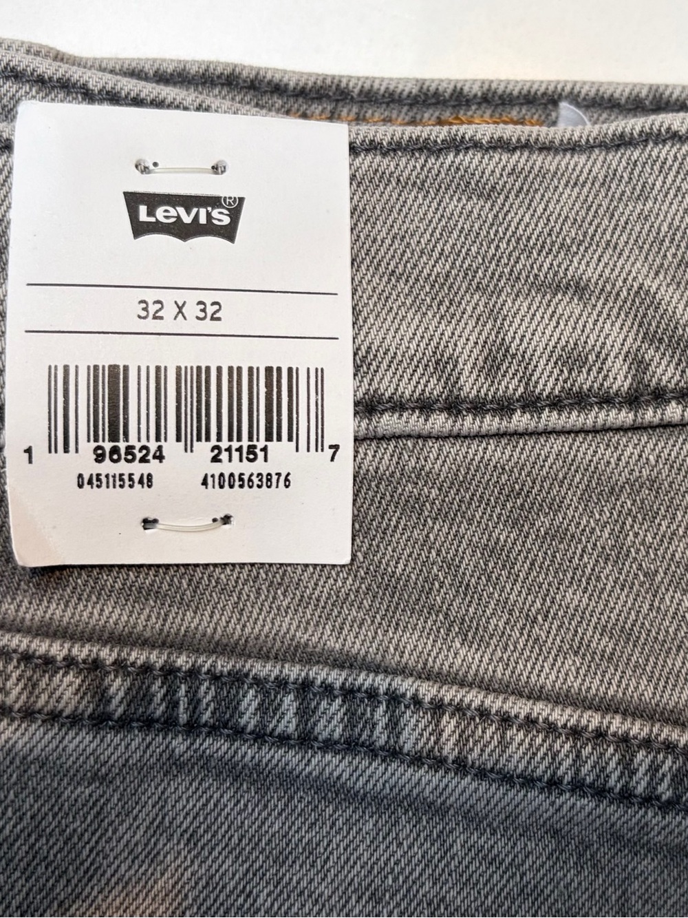 Levi's Gray 511 Slim Fit Jeans